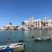 Dalla vicina banchina Seminario, abbiamo la possibilit di gustarci la classica visione "da cartolina" di Molfetta: il duomo stesso, affiancato da palazzo Dogana (restaurato da pochissimi mesi), con le barche dei pescatori in primo piano